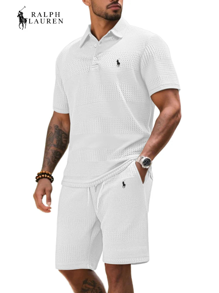 High-quality and comfortable polo shirt set