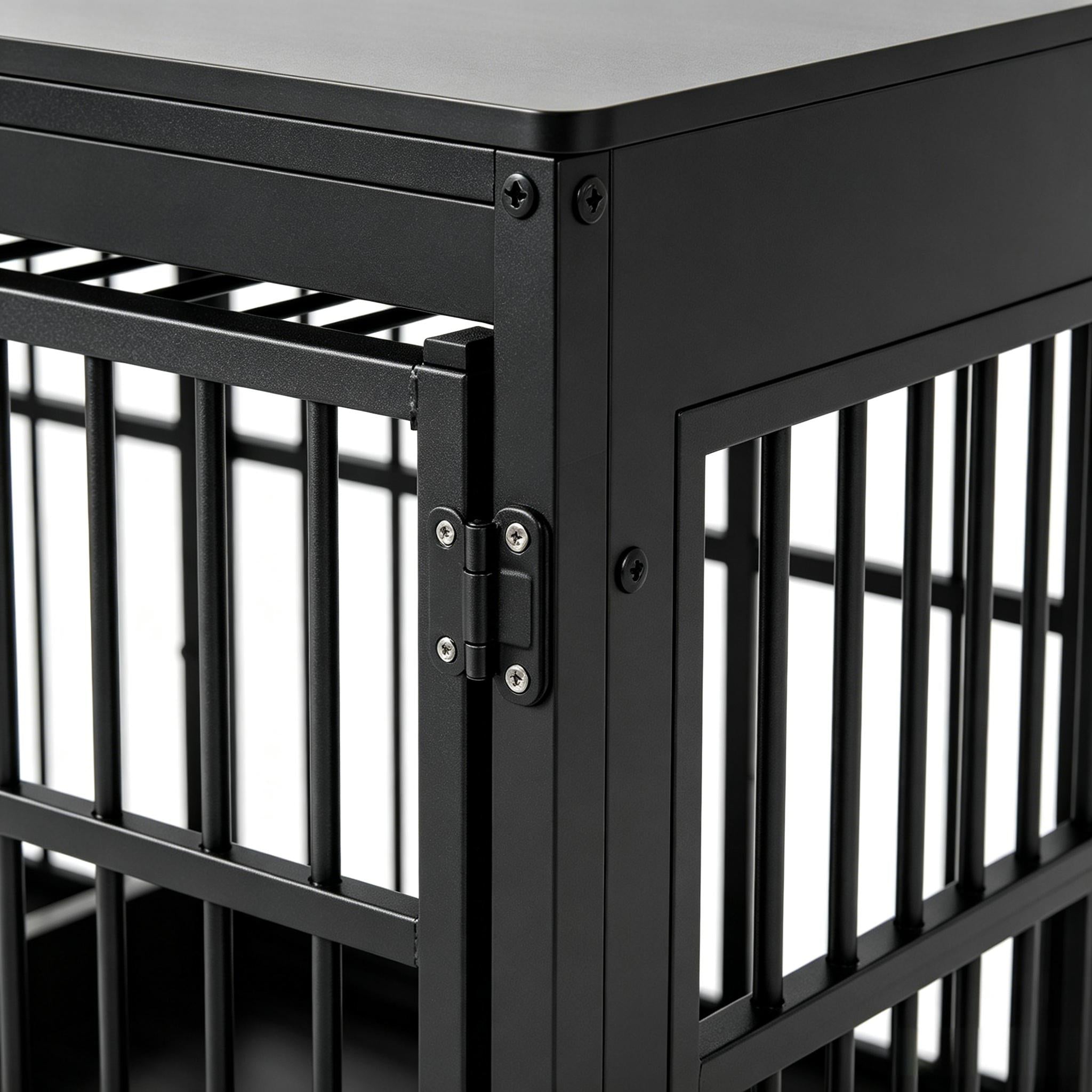 Stylish Wooden Dog Crate TV Stand 🐶
