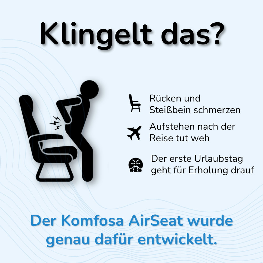 AirSeat Travel Cushion