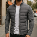 Men's Quilted Fleece Jacket