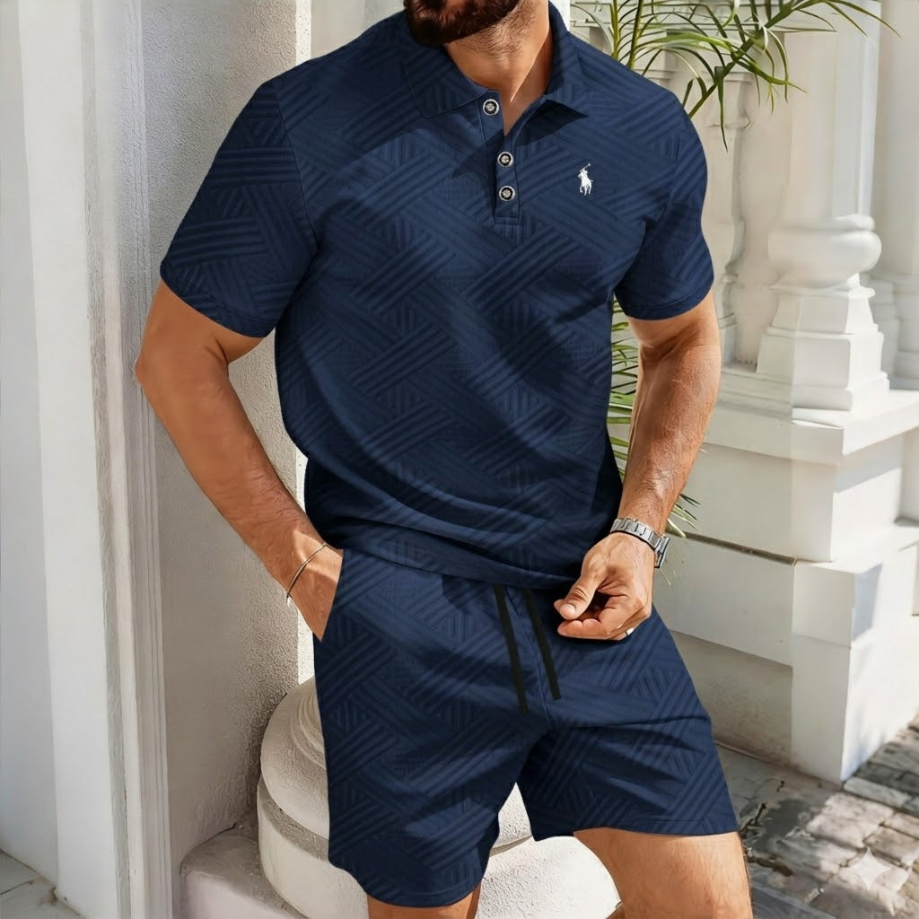 Everyday Texture Polo Set