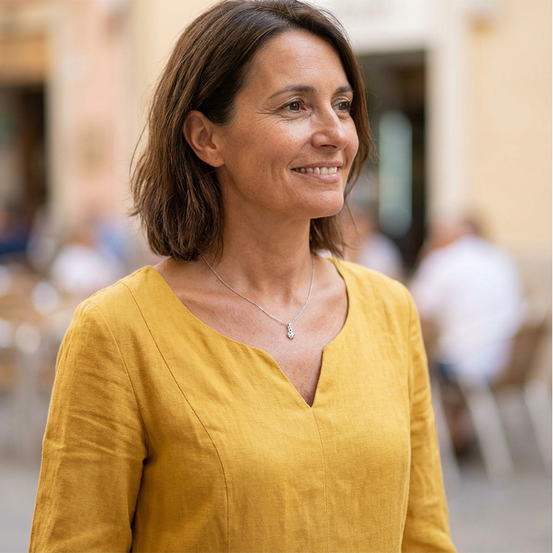 Casual V-Neck Midi Pocket Dress