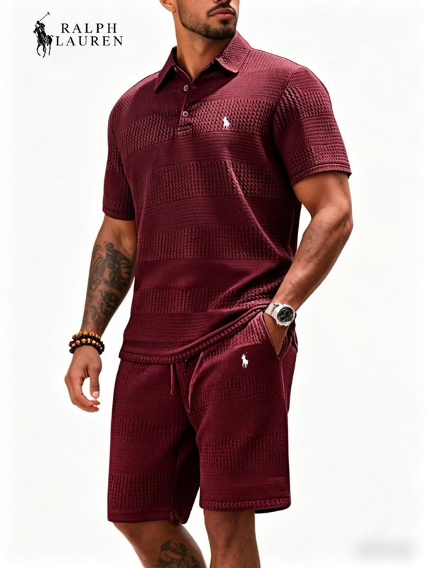 Everyday Waffle Polo Set
